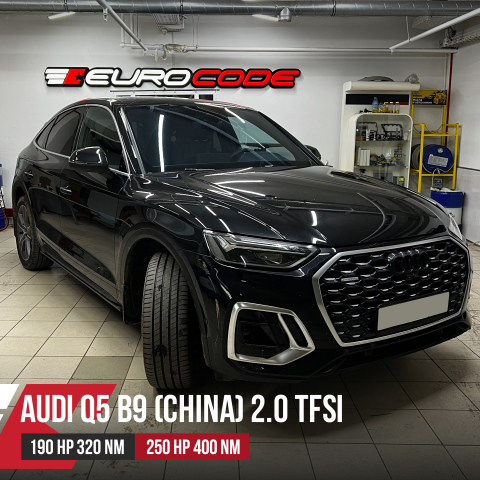 Чип тюнинг Audi Q5L FY (China) 40TFSI DTAA 190hp